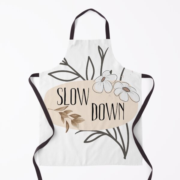 Item preview, Slow Down Floral Design – Minimalist Botanical Quote Aesthetic designed and sold by eachside-nik.