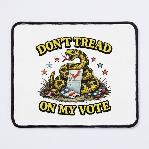 Item preview, Don't Tread On My Vote Patriotic Snake Voting Rights designed and sold by The Junto Shop.