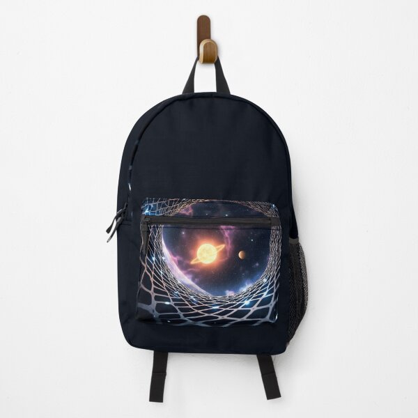 Item preview, Solar System Vortex Tunnel – Futuristic Cosmic Space Portal Art designed and sold by Uglyandcute.