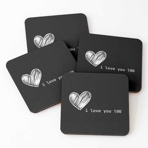Item preview, I love you 100 designed and sold by NIHILAR.