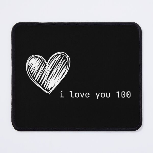 Item preview, I love you 100 designed and sold by NIHILAR.