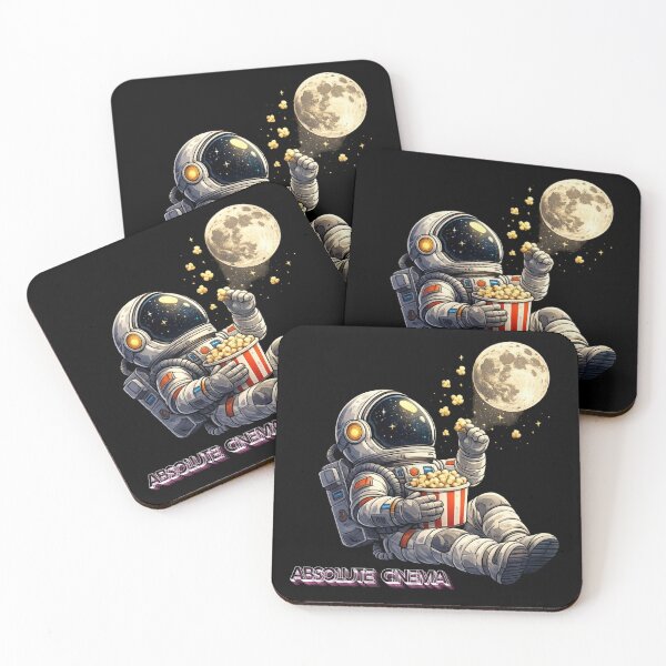 Item preview, Absolute Cinema Astronaut T-shirt designed and sold by BsDrip.