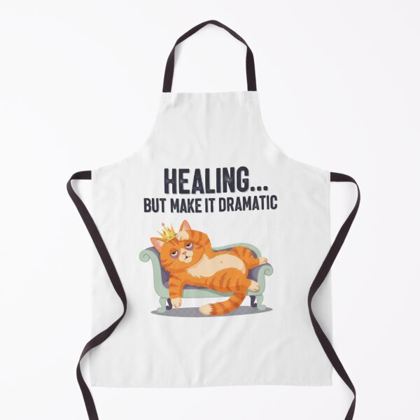 Item preview, Healing But Make It Dramatic | Funny Sassy Relatable Quote Sticker designed and sold by ZekoStick.