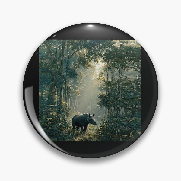 Item preview, Surreal Tapir in Vibrant Rain Forest Bulk #13 designed and sold by Helios Be. Lavsh.