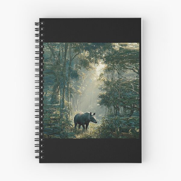 Item preview, Surreal Tapir in Vibrant Rain Forest Bulk #13 designed and sold by Helios Be. Lavsh.
