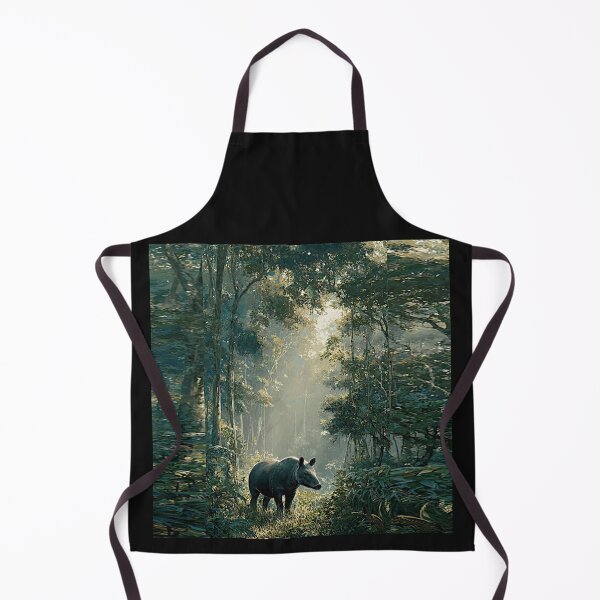 Item preview, Surreal Tapir in Vibrant Rain Forest Bulk #13 designed and sold by Helios Be. Lavsh.