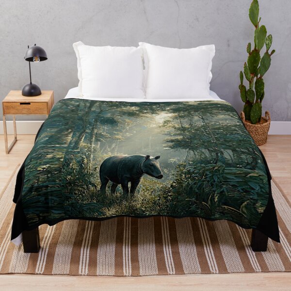 Item preview, Surreal Tapir in Vibrant Rain Forest Bulk #13 designed and sold by Helios Be. Lavsh.