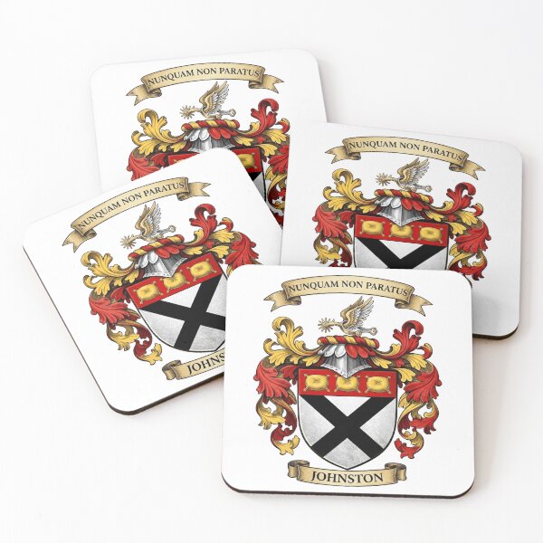 Item preview, The Johnston Family Coat of Arms designed and sold by BagTown Clans.