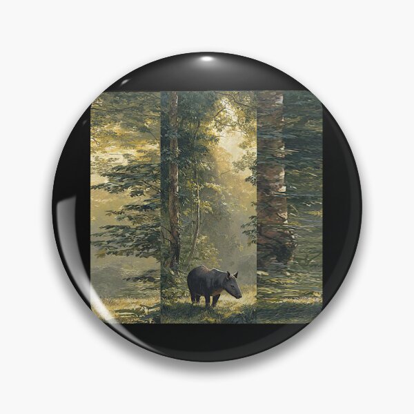 Item preview, Surreal Tapir in Vibrant Rain Forest Bulk #14 designed and sold by Helios Be. Lavsh.