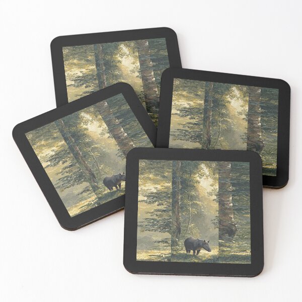 Item preview, Surreal Tapir in Vibrant Rain Forest Bulk #14 designed and sold by Helios Be. Lavsh.