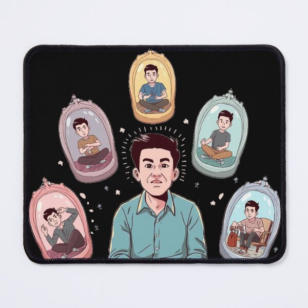 Item preview, Me In Every Timeline Funny Multiverse Meme Illustration Relatable Existential Humor Design designed and sold by ConfuseLab Alt.
