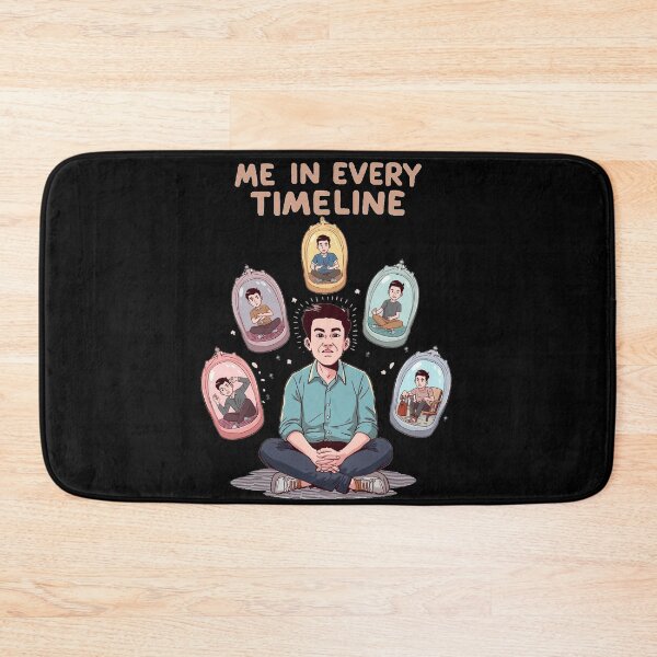 Item preview, Me In Every Timeline Funny Multiverse Meme Illustration  Relatable Existential Humor Design designed and sold by ConfuseLab Alt.