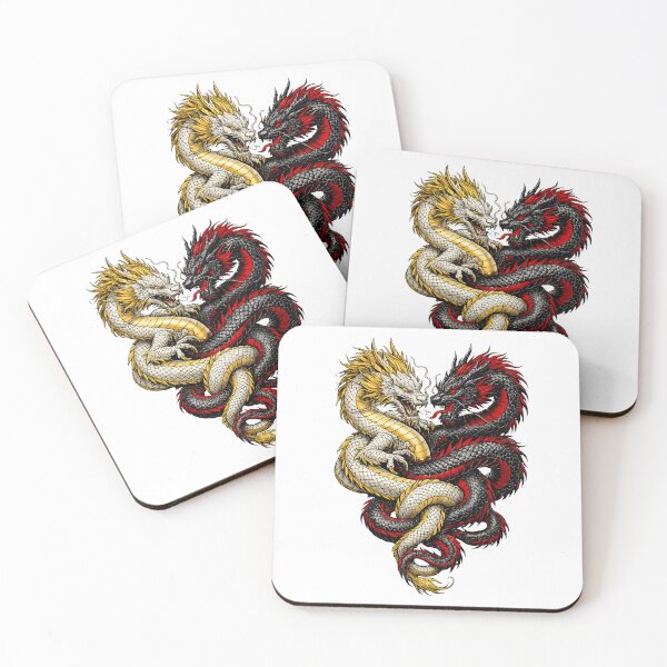 Item preview, Yin and Yang Dragons designed and sold by yaalow.