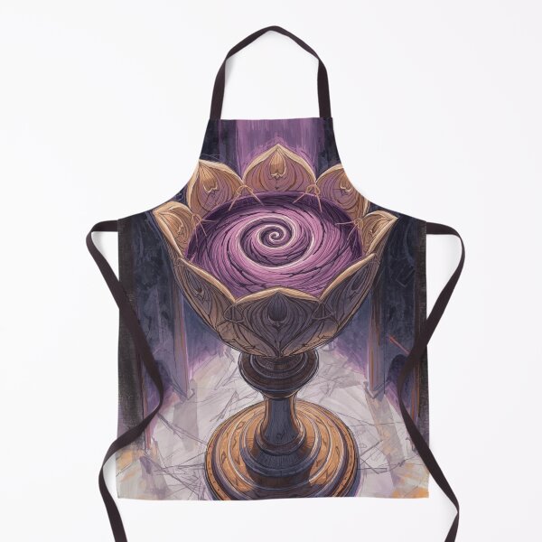 Item preview, The Golden Lotus Goblet designed and sold by AbstractAnom.