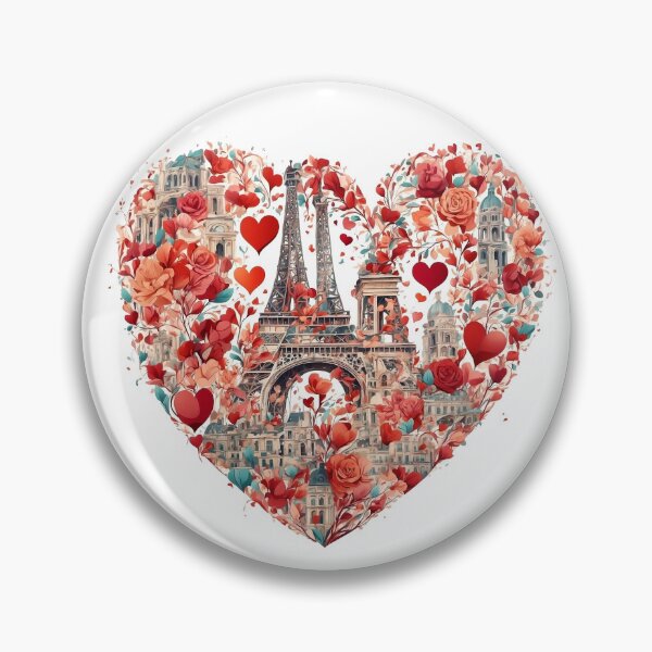 Item preview, Paris Travel City Heart designed and sold by Digiheart.