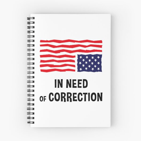 Item preview, In Need Of Correction (US Flag Upside Down) designed and sold by MrFaulbaum.