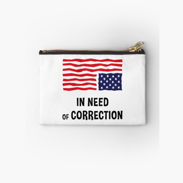 Item preview, In Need Of Correction (US Flag Upside Down) designed and sold by MrFaulbaum.