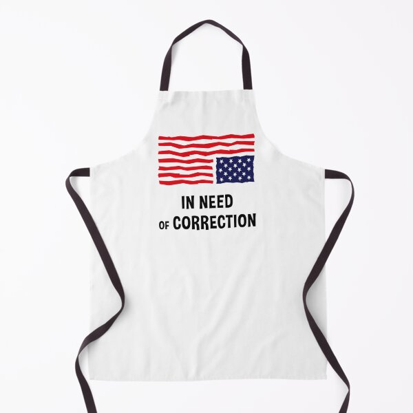 Item preview, In Need Of Correction (US Flag Upside Down) designed and sold by MrFaulbaum.