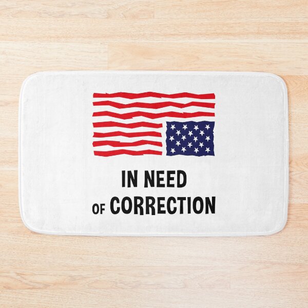 Item preview, In Need Of Correction (US Flag Upside Down) designed and sold by MrFaulbaum.