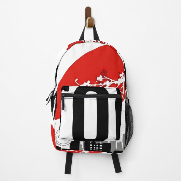 Item preview, Tokyo Cityscape - Red Sun and Cherry Blossoms designed and sold by Shopeon Designs.