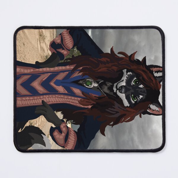 Item preview, Arms Akimbo Grey Wolf Woman designed and sold by KlakkDrawsStuff.