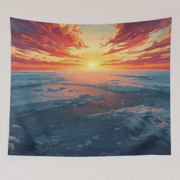 Item preview, Where the Horizon Burns designed and sold by AbstractAnom.