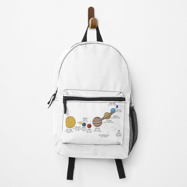 Item preview, Cute Solar System Illustration T-Shirt – Funny Hand Drawn Space Planets Design designed and sold by Uglyandcute.