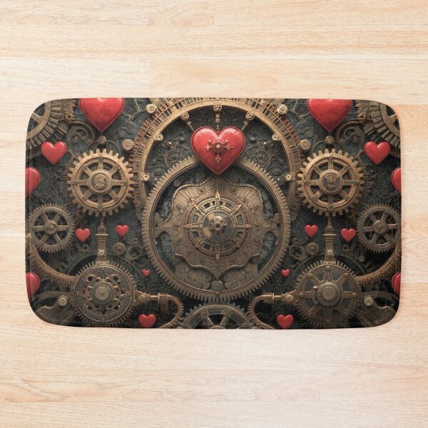 Item preview, Clockwork Hearts designed and sold by Edenglow Prints & Peculiars.