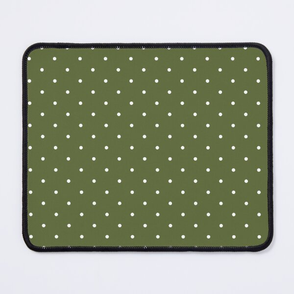 Item preview, Olive green and white Polka dot pattern designed and sold by RishabhArts1.