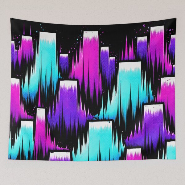 Item preview, Audio Visualizer (The Bass Plateaus) designed and sold by shopbloombloom.