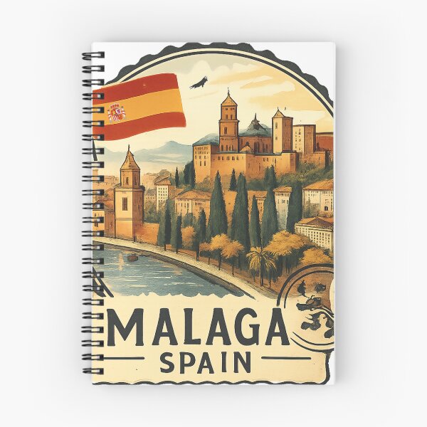 Item preview, Malaga Spain - Travel Art designed and sold by vectcd.