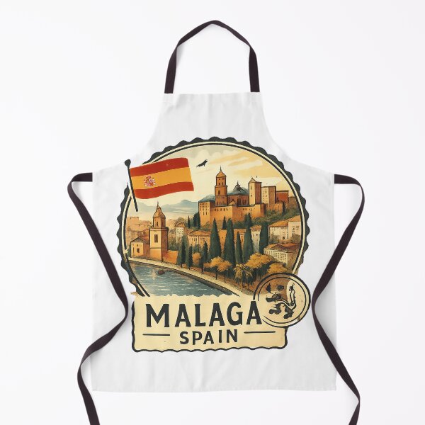 Item preview, Malaga Spain - Travel Art designed and sold by vectcd.