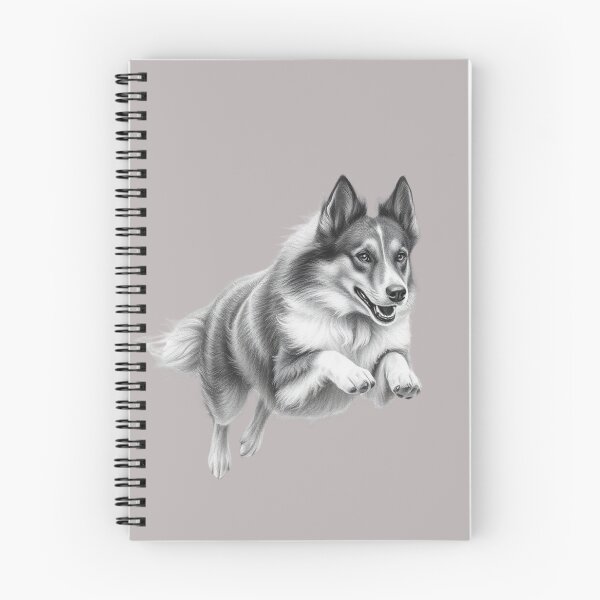 Item preview, Running Collie Dog - Pencil Art Black and White designed and sold by MMPrintsDesign.