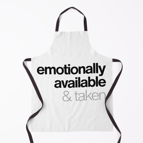 Item preview, Emotionally Available & Taken Relationship Tee designed and sold by 143Army.