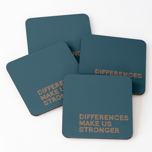 Item preview, Difference Make Us Stronger - orange designed and sold by Design Sparkes.