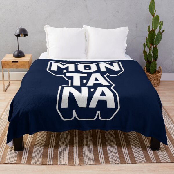 Item preview, Montana Retro Varsity - Hometown Pride & Streetwear Block Typography designed and sold by MZS Studio.