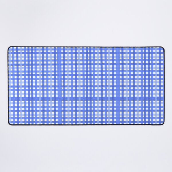 Item preview, Blue Gingham Check Pattern – Classic Plaid Geometric Design designed and sold by Artsy Corner.