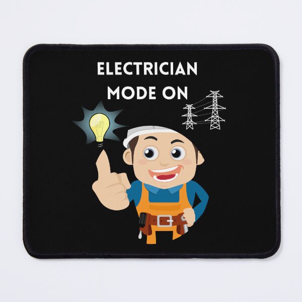 Item preview, Electrician Mode ON designed and sold by BoogzisArtwork.