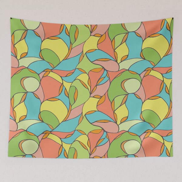Item preview, Organic Vines in a funky simple design  designed and sold by phatlizzardart.
