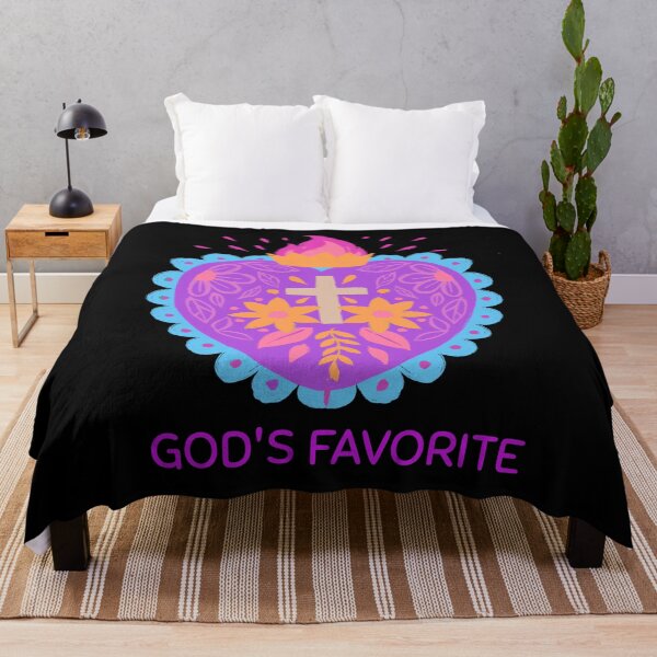 Item preview, God’s Favorite Christian Heart Cross Faith Cute designed and sold by Daughter of a King Designs.