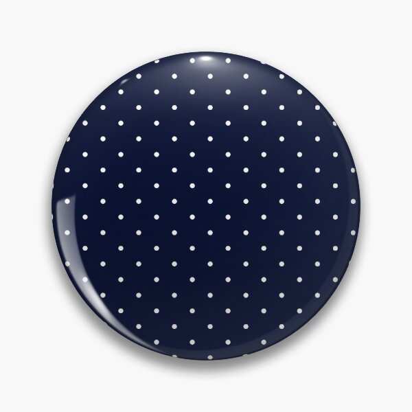 Item preview, Navy blue and white Polka dot pattern designed and sold by RishabhArts1.