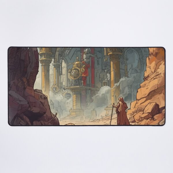 Item preview, The Temple Time Forgot designed and sold by AbstractAnom.
