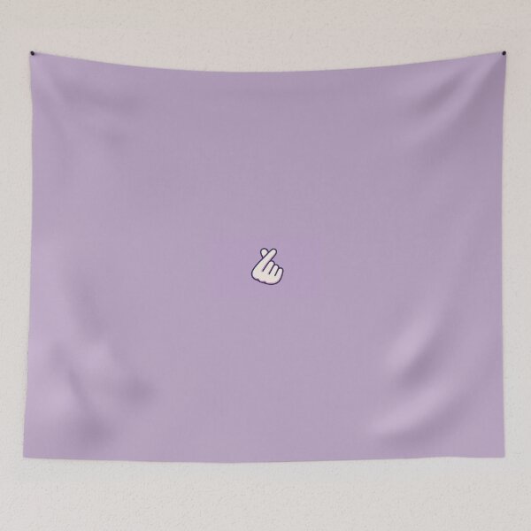 Item preview, AESTHETIC MINIMALIST KPOP FINGER HEART designed and sold by CreativeIAV.