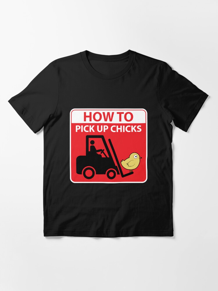 Alternative Ansicht von How To Pick Up Chicks - Funny Dating Quote Gift Essential T-Shirt