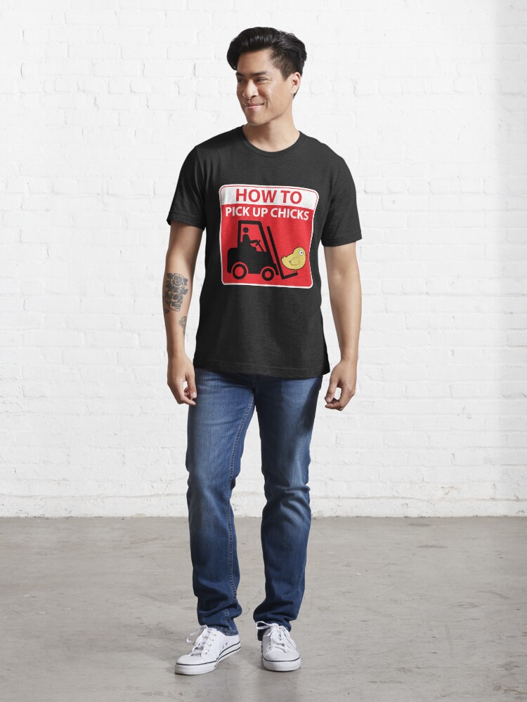 Alternative Ansicht von How To Pick Up Chicks - Funny Dating Quote Gift Essential T-Shirt