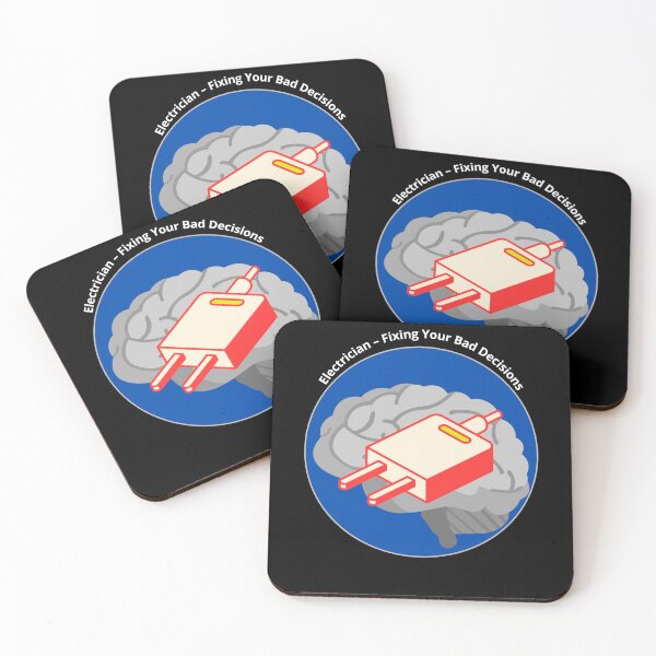 Item preview, Electrician – Fixing Your Bad Decisions designed and sold by BoogzisArtwork.