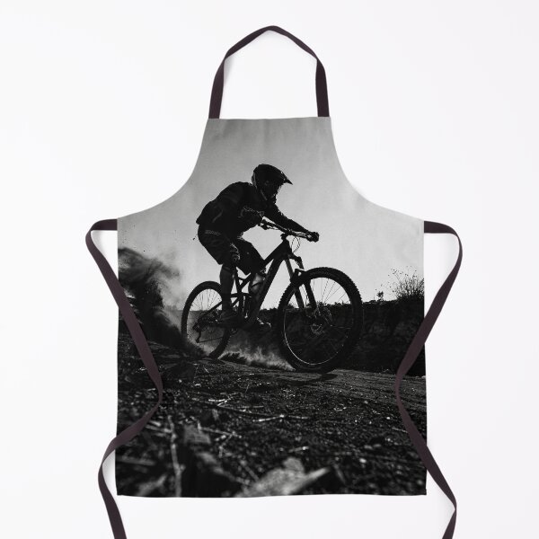Item preview, Trail Charge — Mountain Biker Powering Through Dust designed and sold by thebigleebowski.