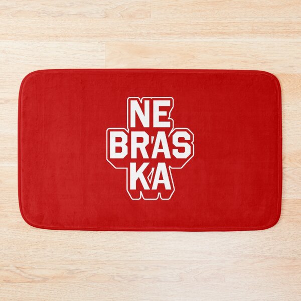 Item preview, Nebraska Retro Varsity - Hometown Pride & Streetwear Block Typography designed and sold by MZS Studio.