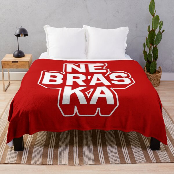 Item preview, Nebraska Retro Varsity - Hometown Pride & Streetwear Block Typography designed and sold by MZS Studio.
