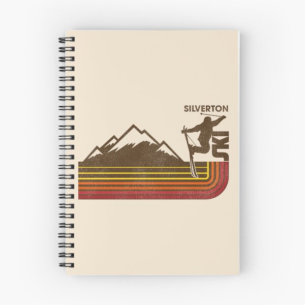 Item preview, Ski Silverton Colorado 70s 80s Skiing Style Stripe designed and sold by ourkid.